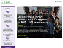 Tablet Screenshot of caea.es